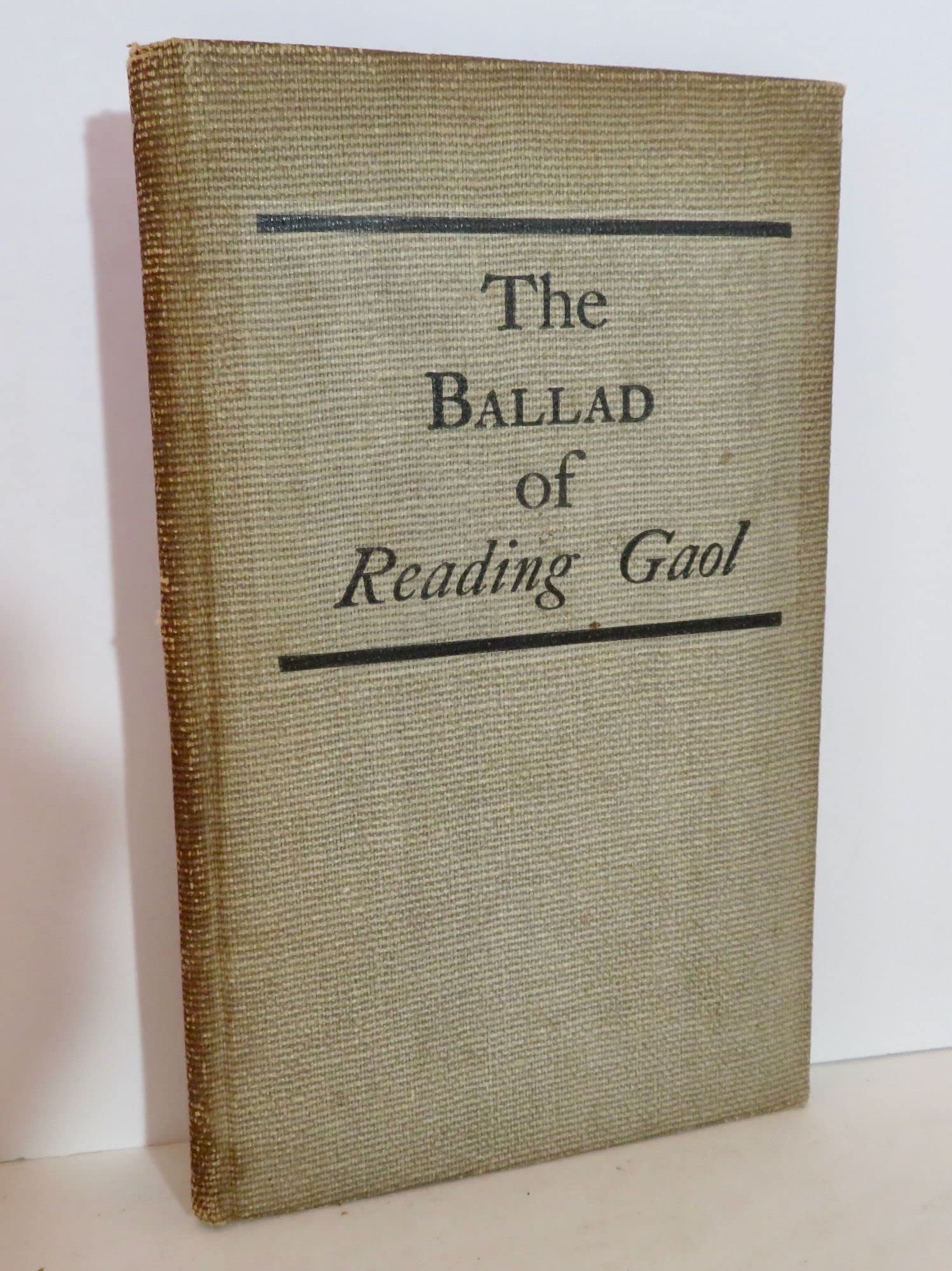 The Ballad of Reading Gaol