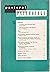 Pastoral Psychology April 1960