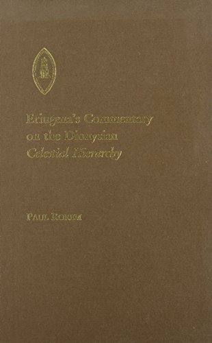 Eriugena's Commentary On The Dionysian Celestial Hierarchy by Paul Rorem (2005-04-11)
