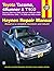 TOYOTA T100 REPAIR SHOP & SERVICE MANUIAL FOR YEARS 1995, 199... by Hane