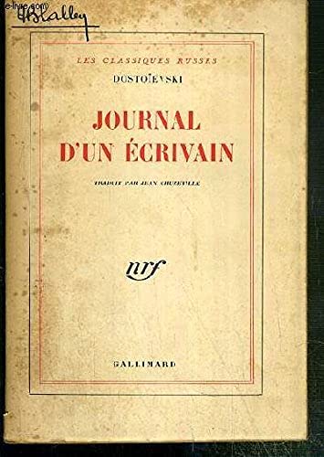 JOURNAL D'UN ECRIVAIN - LES CLASSIQUES RUSSES