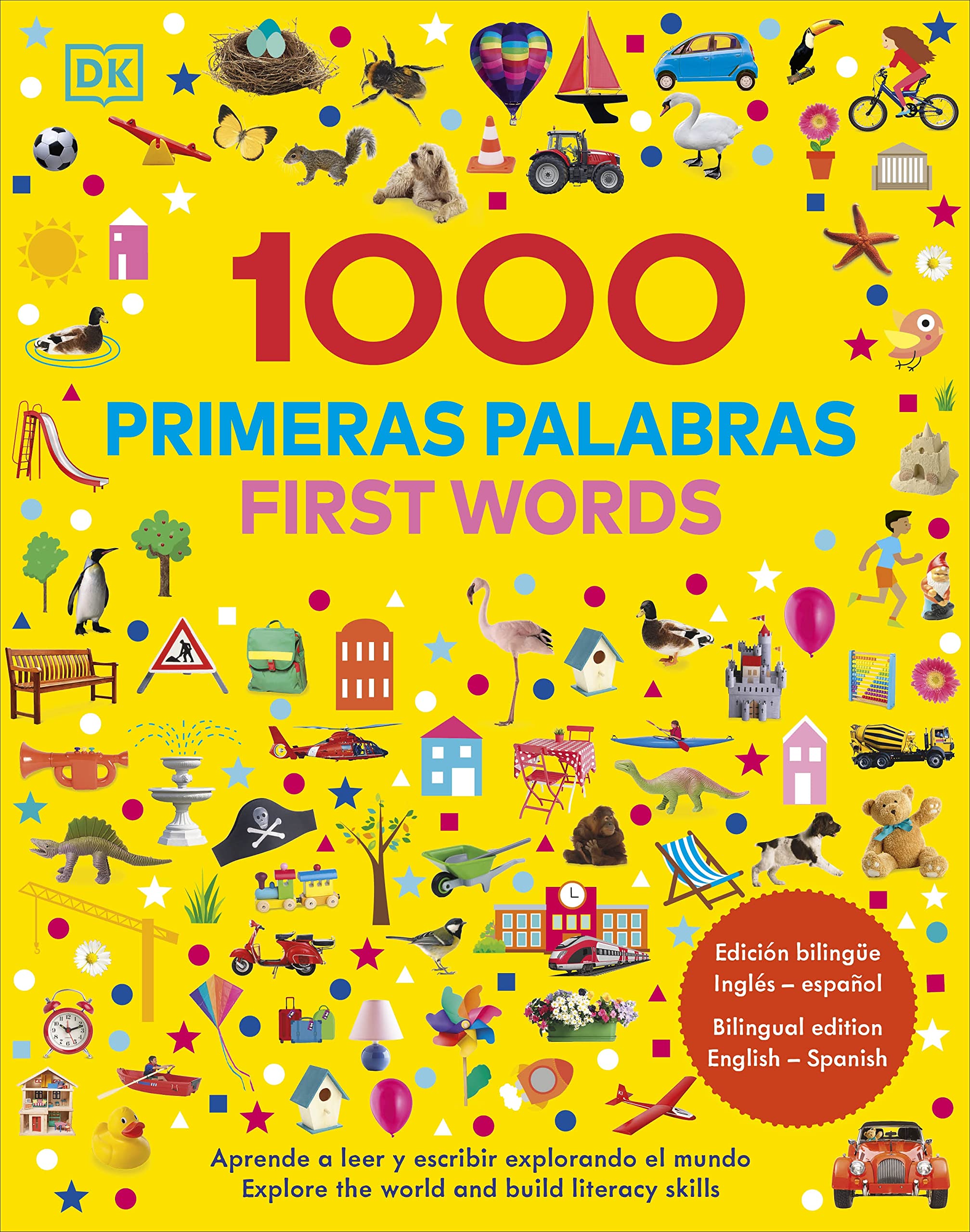 1000 Primeras Palabras / 1000 First Words: Aprende vocabulario en inglés y español (Hardcover)