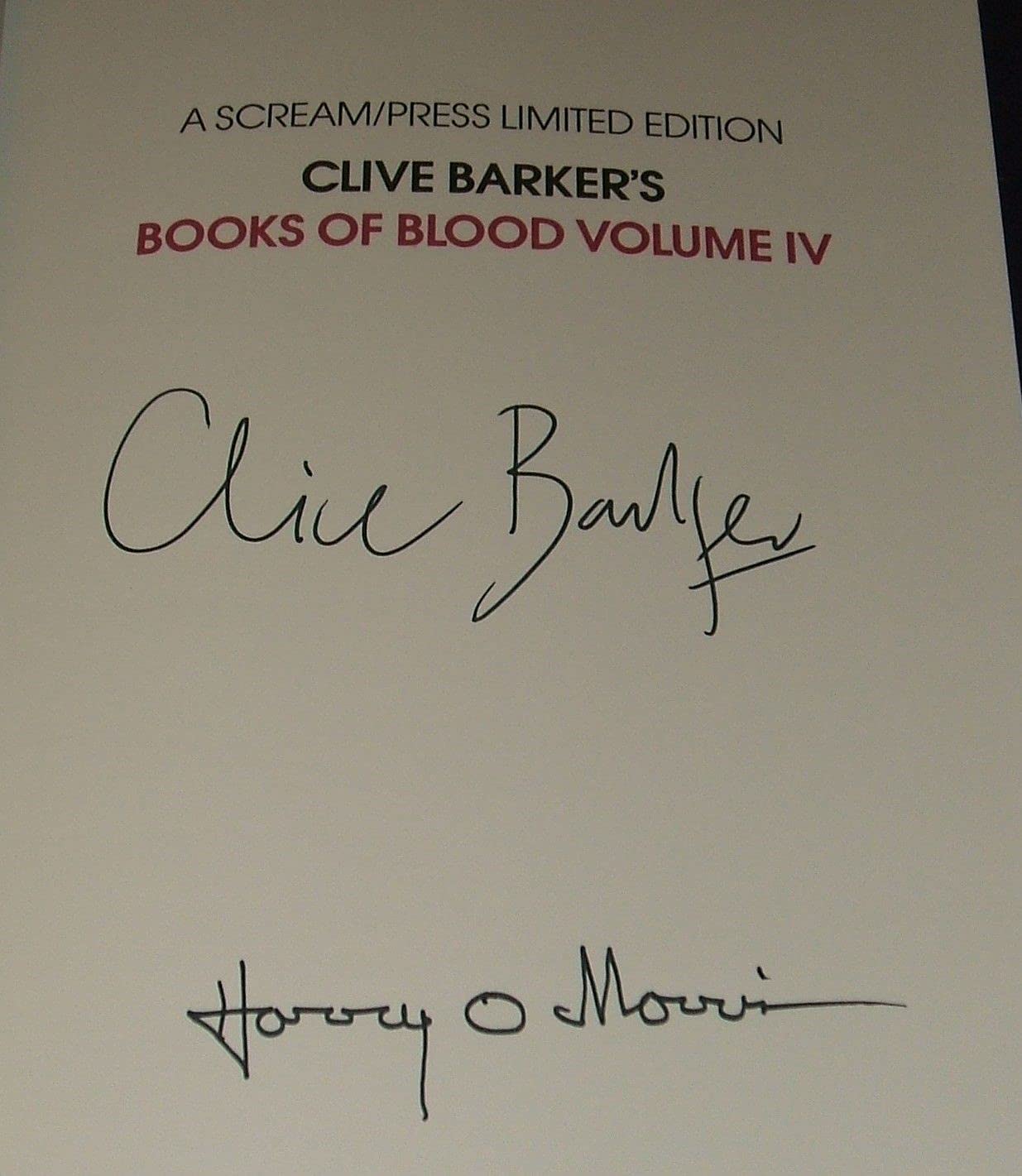 Books of Blood IV