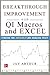 Breakthrough Improvement with QI Macros and Excel: Finding the Invisible Low-Hanging Fruit by Jay Arthur (2014-03-11)