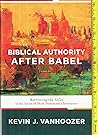 Biblical Authorit...
