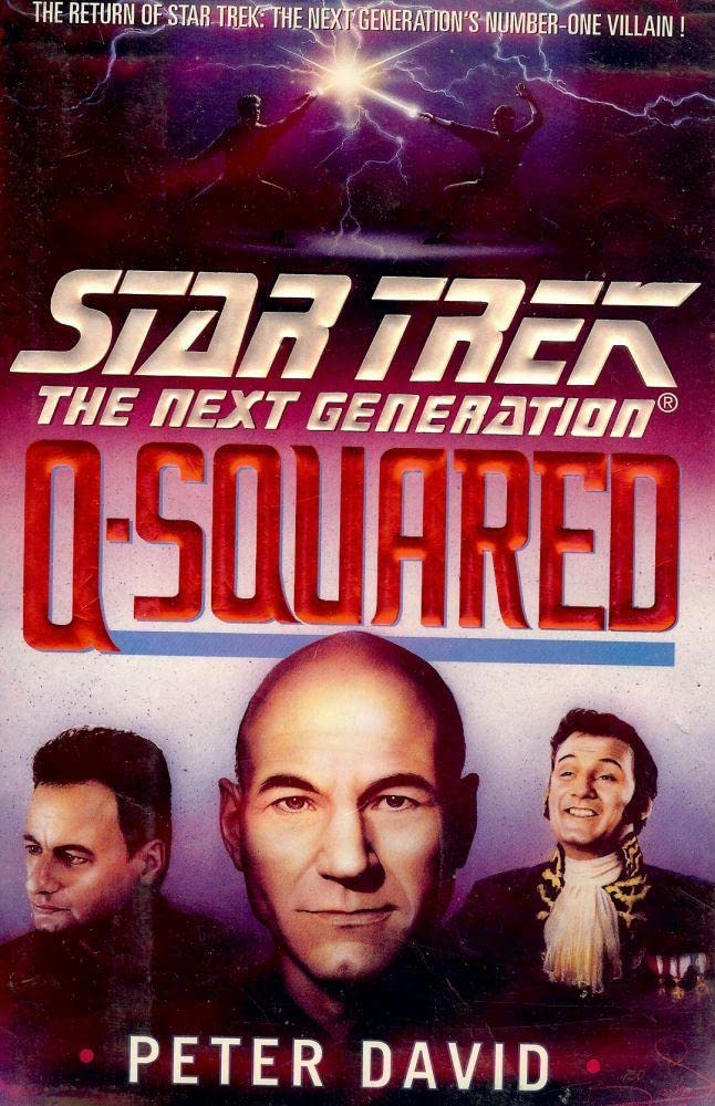 Rare Antique Star Trek The Next Generation: Q-Squared [Hardcover] DAVID, Peter