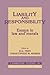 Liability and Responsibility: Essays in Law and Morals (Cambridge Studies in Philosophy and Law) by R. G. Frey (2009-03-09)