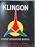 Klingon Strike Force Covert Operations Manual by David Christensen