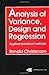 Analysis of Variance, Design, and Regression: Applied Statistical Methods [Hardcover] [1996] (Author) Ronald Christensen