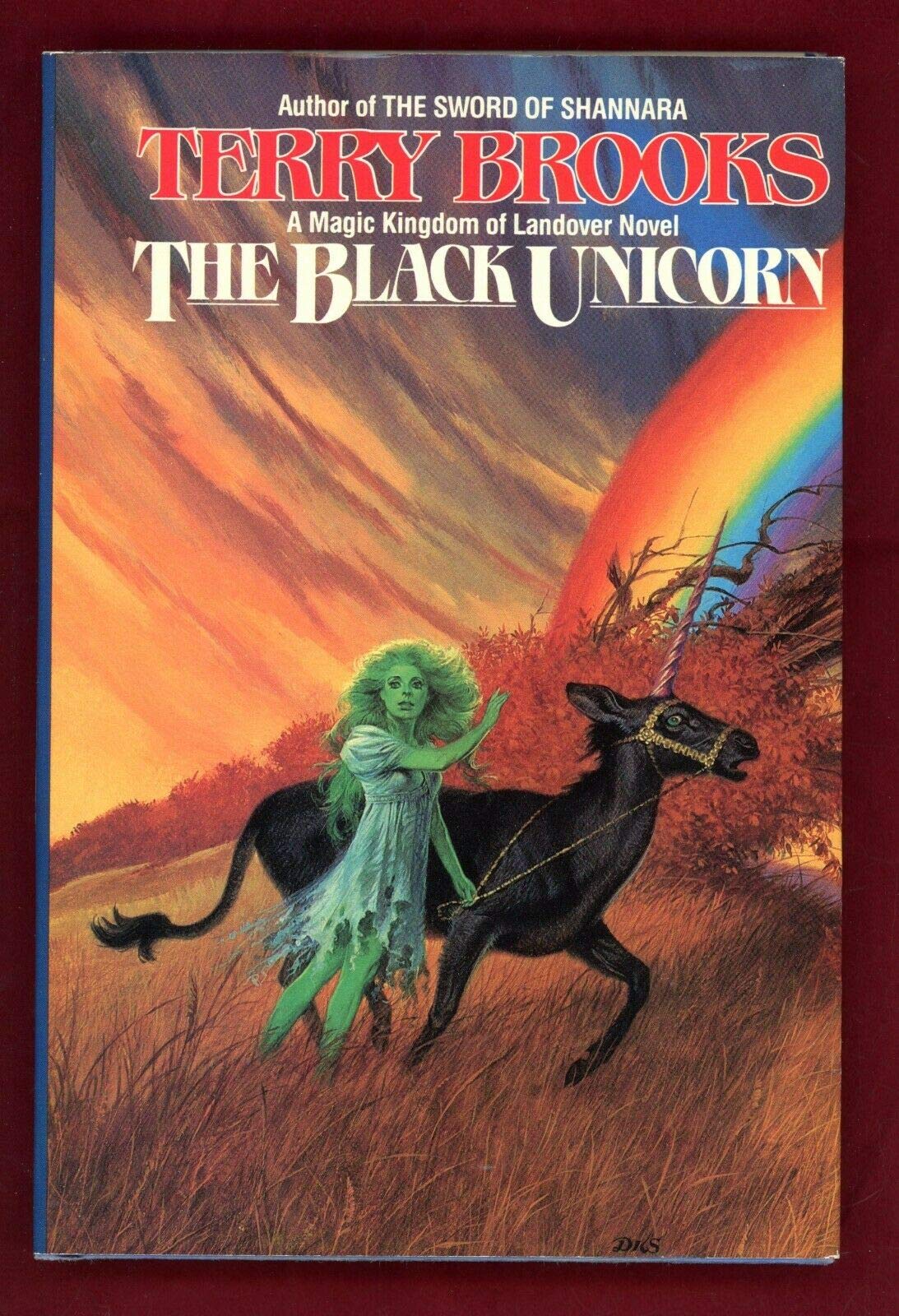 The Black Unicorn (Magic Kingdom of Landover 2) by Terry Brooks 1987 Hardback