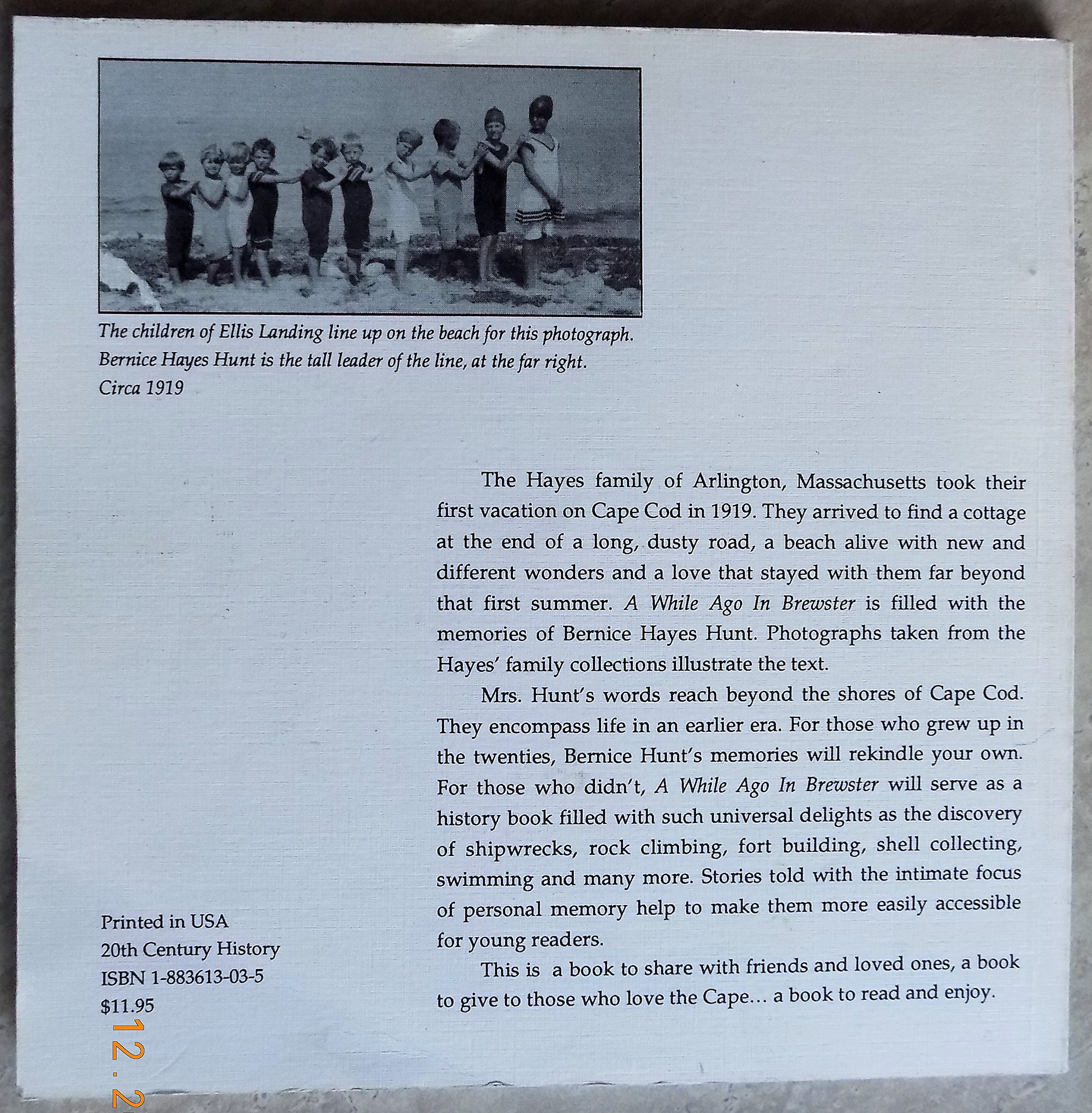 A while ago-- in Brewster (Paperback)