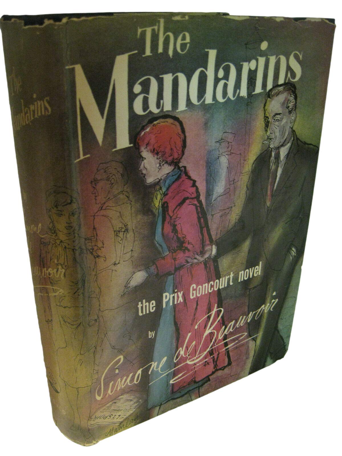THE MANDARINS by Simone de Beauvoir 1956 World Publishing Second Printing VG/VG-