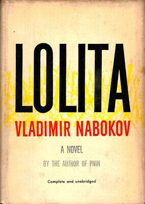 Vladimir Nabokov 1st edit/1 print Lolita 1955 [Hardcover] Nabokov, Vladimir [Hardcover] Nabokov, Vladimir
