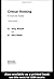 Critical Thinking: A Concise Guide by Tracey Bowell (2005-04-22)