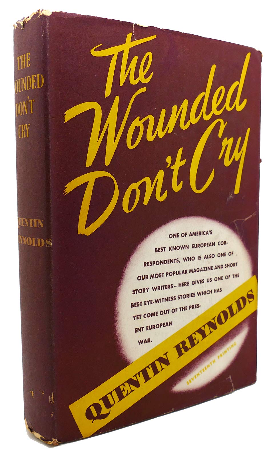 The wounded don't cry (Hardcover)