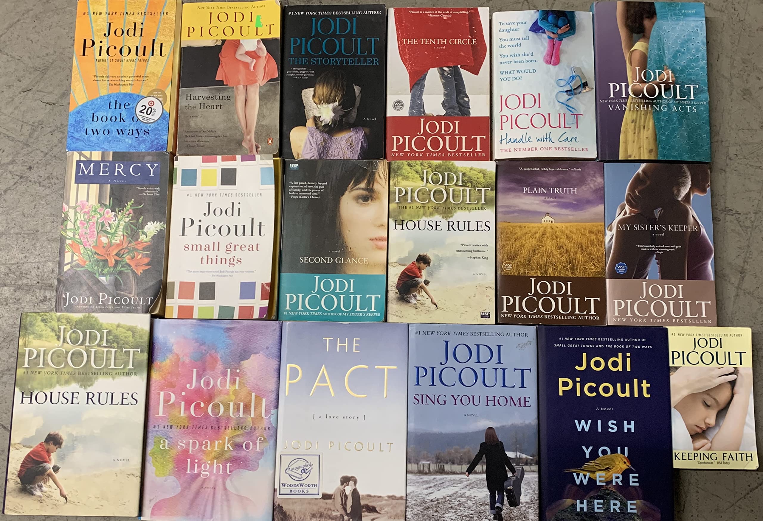 Jodi Picoult Romance Fiction Collection 18 Book Set (Paperback)