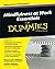 Mindfulness At Work Essentials For Dummies by Shamash Alidina (2015-05-26)