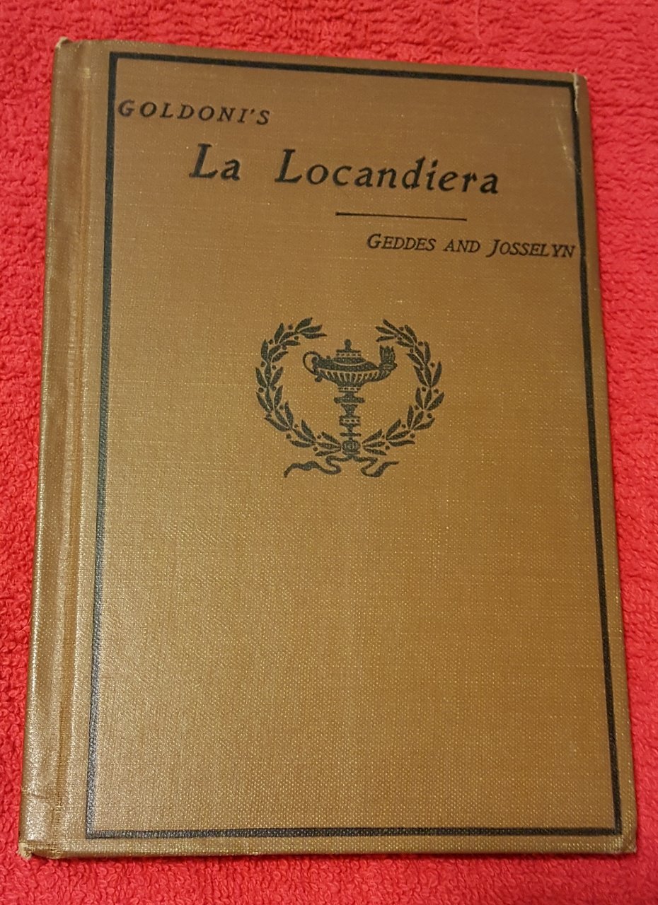 Goldoni La Locandiera (Hardcover)