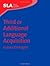 Third or Additional Language Acquisition (Second Language Acquisition) by De Angelis, Gessica (2007) Paperback