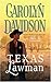 By Carolyn Davidson Texas Lawman [Mass Market Paperback]