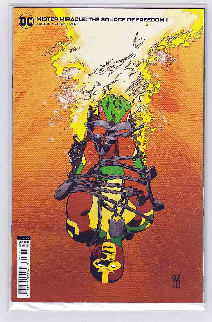 Mister Miracle The Source of Freedom #1 (2021) Valentine De Landro Variant Cover