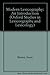 Modern Lexicography: An Introduction (Oxford Studies in Lexicorgraphy and Lexicology) by Henri B??joint (1994-03-10)