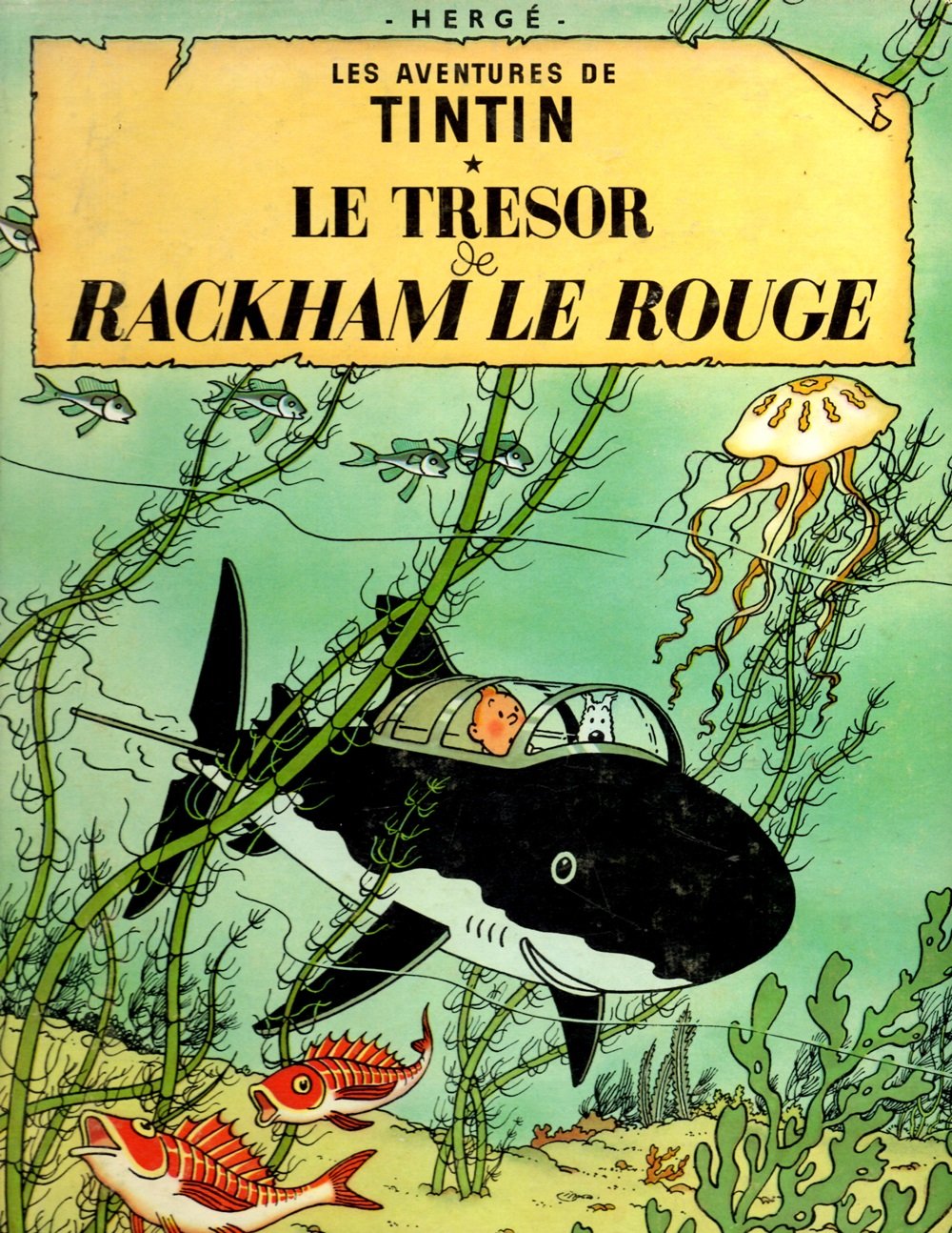 Les Adventures de Tintin Le Tresor & Rackham Le Rouge