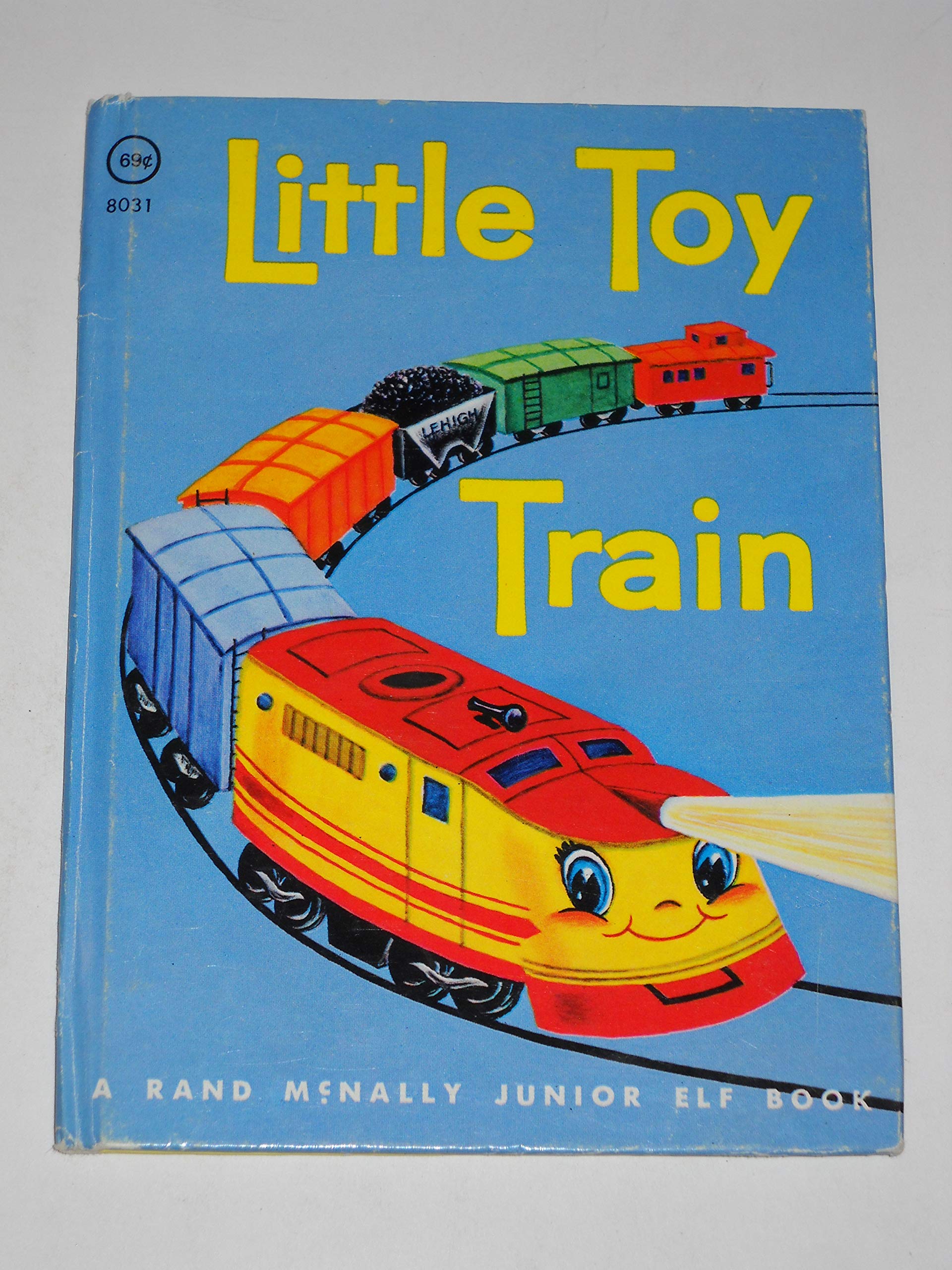 Little Toy Train: A Rand McNally Junior Elf Book (Hardcover)