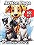 Action Pups Coloring Book #1: Awesome Action Pups Coloring Book for Kids Age 8-12