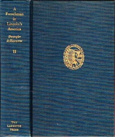 A Frenchman in Lincoln's America Huit Mois en Amerique: Lettres et Notes de Voyage, 1864-1865 (Hardcover)