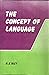 The Concept of Language , Year 1990 by Umrao Singh