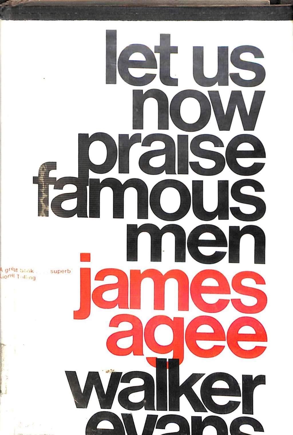 Let Us Now Praise Famous Men