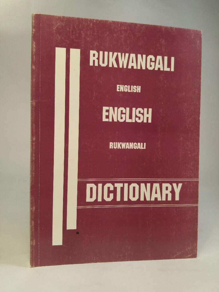 Bukenkango Rukwangali-English =: English-Rukwangali dictionary (Paperback)