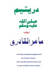 Durr e Yateem Sallallahu Alehi Wasallm By Mahirul Qadri (Paperback)