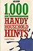 By LIZZIE EVANS 1000 HANDY HOUSEHOLD HINTS