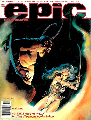 Epic Illustrated #10 - Maranda the She-Wolf - 1982 (Comic)