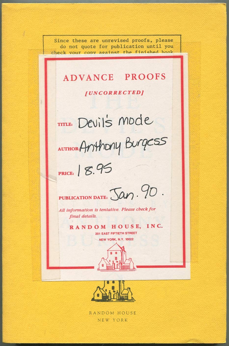 The Devil's Mode (Paperback)