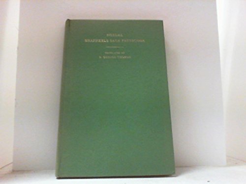 Hrafnkels Saga Freysgoda a Study