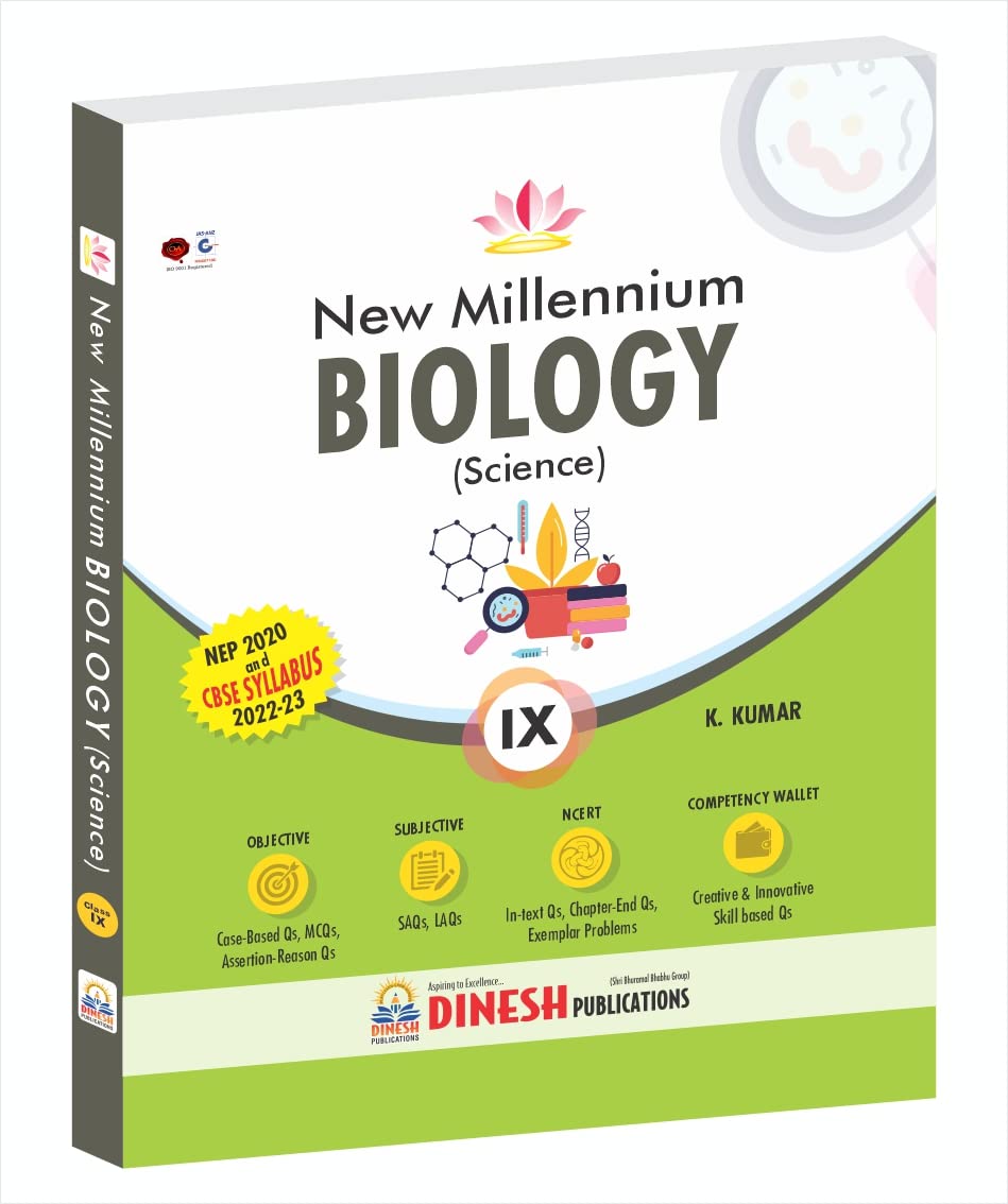 DINESH New Millennium BIOLOGY Class 9 (2022-2023 Session) (Easy & Simplified)