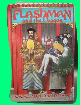 Collectible George MacDonald Fraser FLASHMAN AND THE DRAGON First US edition 1986 F/F Hc dj
