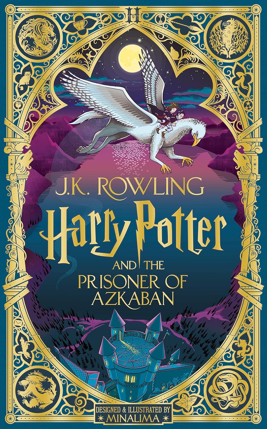 Book cover: Harry Potter and the Prisoner of Azkaban (Harry Potter #3) by J.K. Rowling