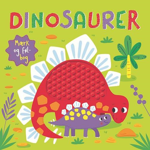 Dinosaurer: En mærk og føl bog (Board Book)