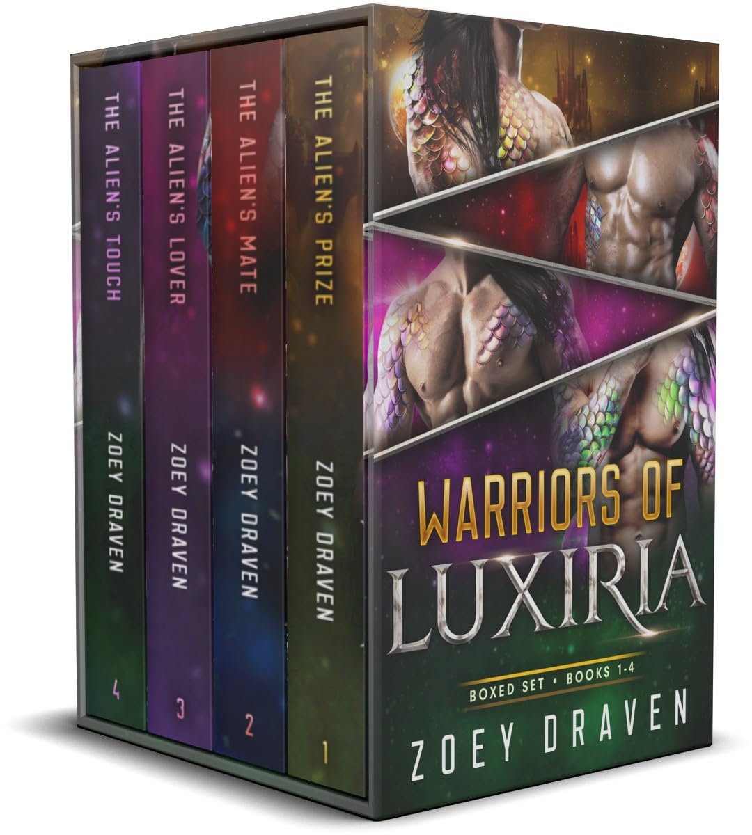 Warriors of Luxiria Boxed Set: Books 1-4 (Kindle Edition)