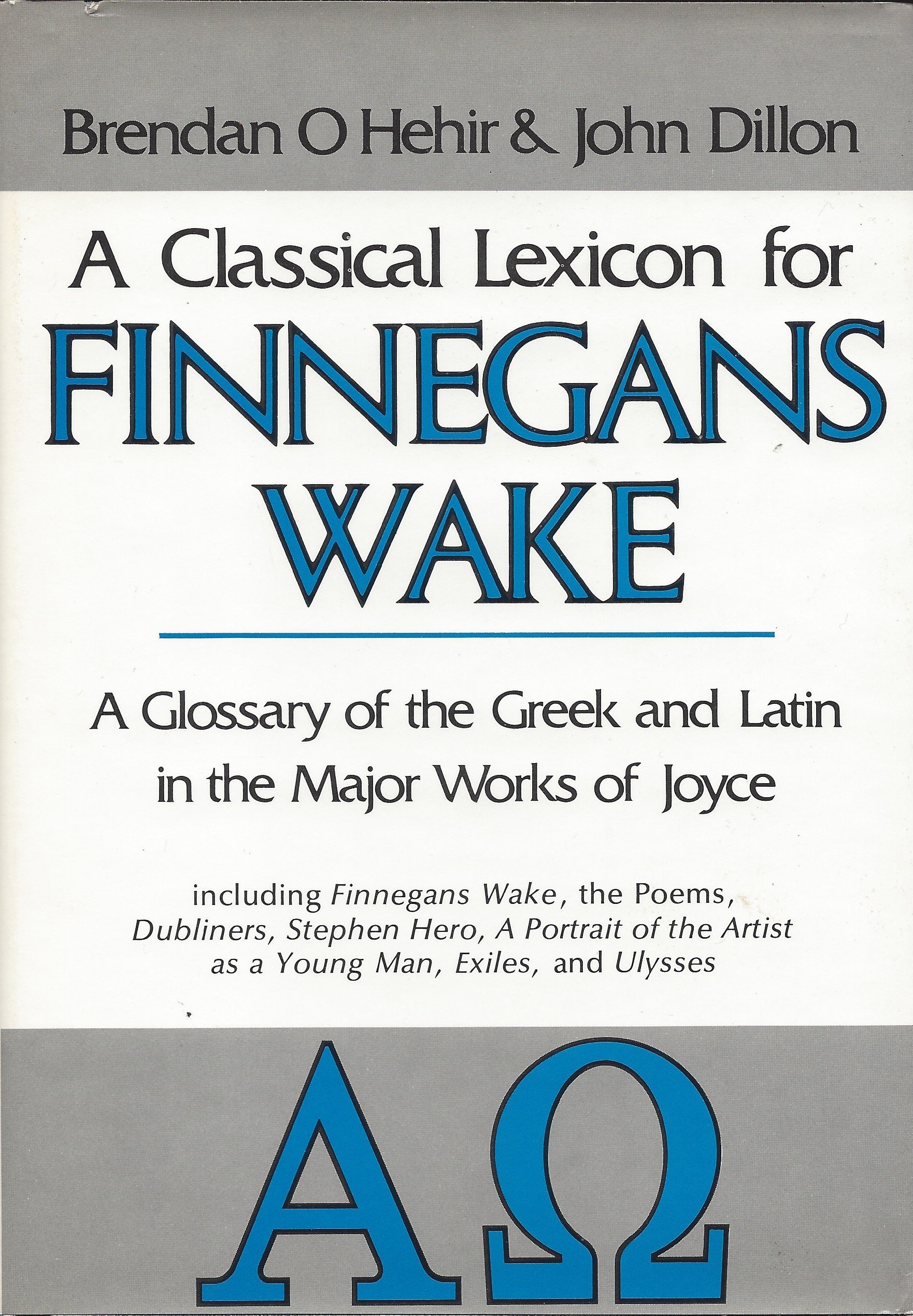 A Classical Lexicon for Finnegans Wake (Hardcover)