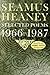 Seamus Heaney: Selected Poems 1966-1987