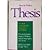 How to write a thesis: A guide to the research paper by Teitelbaum Harry (1989-01-01) Paperback