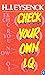 Check Your Own I.Q. by Hans J. Eysenck (1992-12-17)