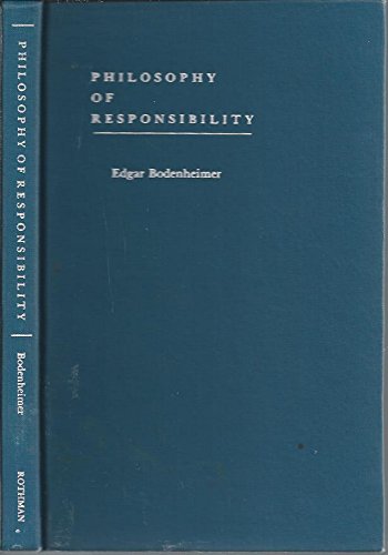 Philosophy of Responsibility (Hardcover)