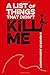 A List of Things That Didn't Kill Me by Schmidt, Jason (2015) Hardcover