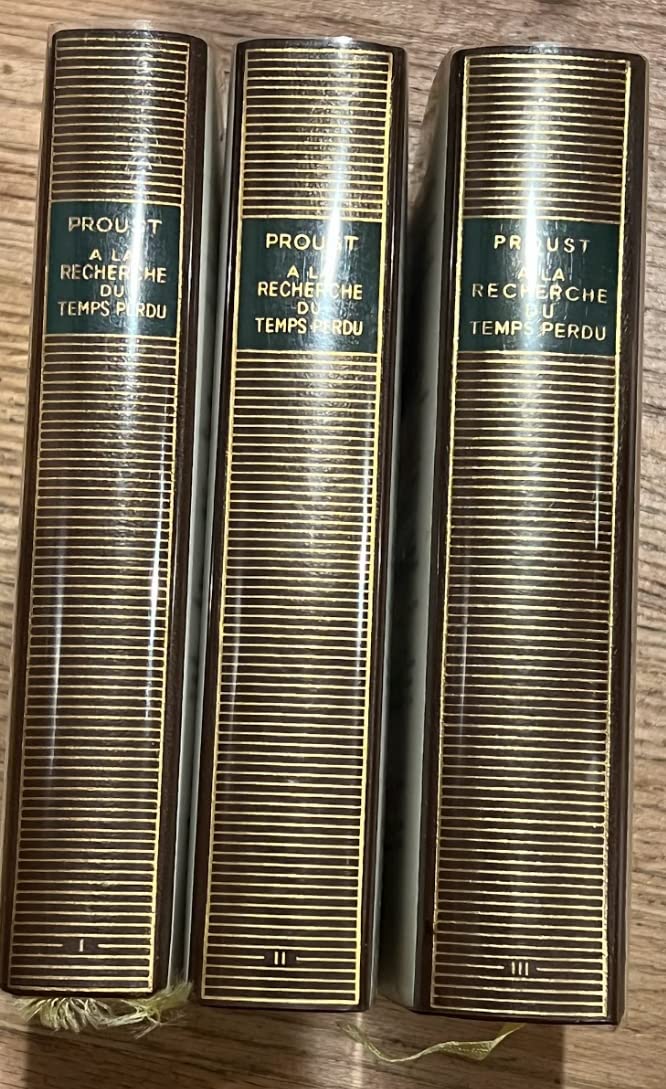 A La Recherche du Temps Perdu, Three volume Pleiade Edition (Hardcover)